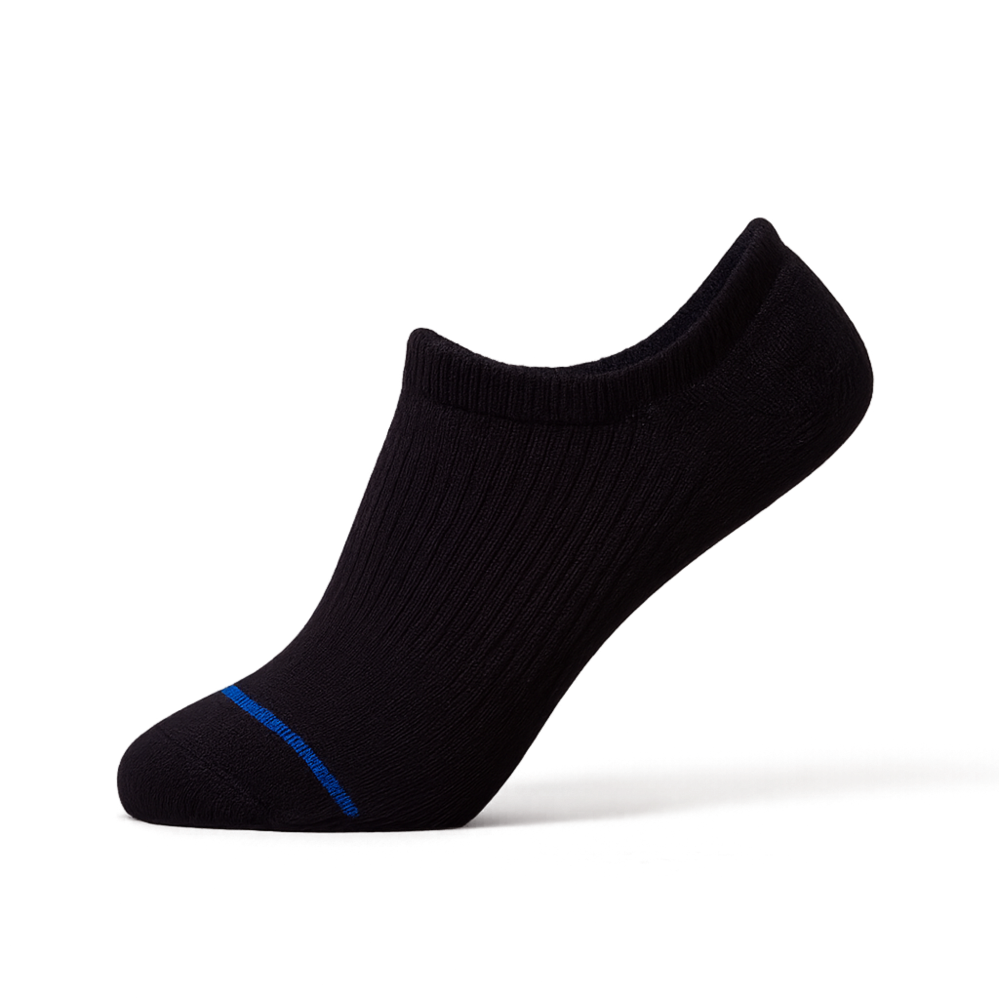 3 PACK GHOST SOCKS ALL BLACK