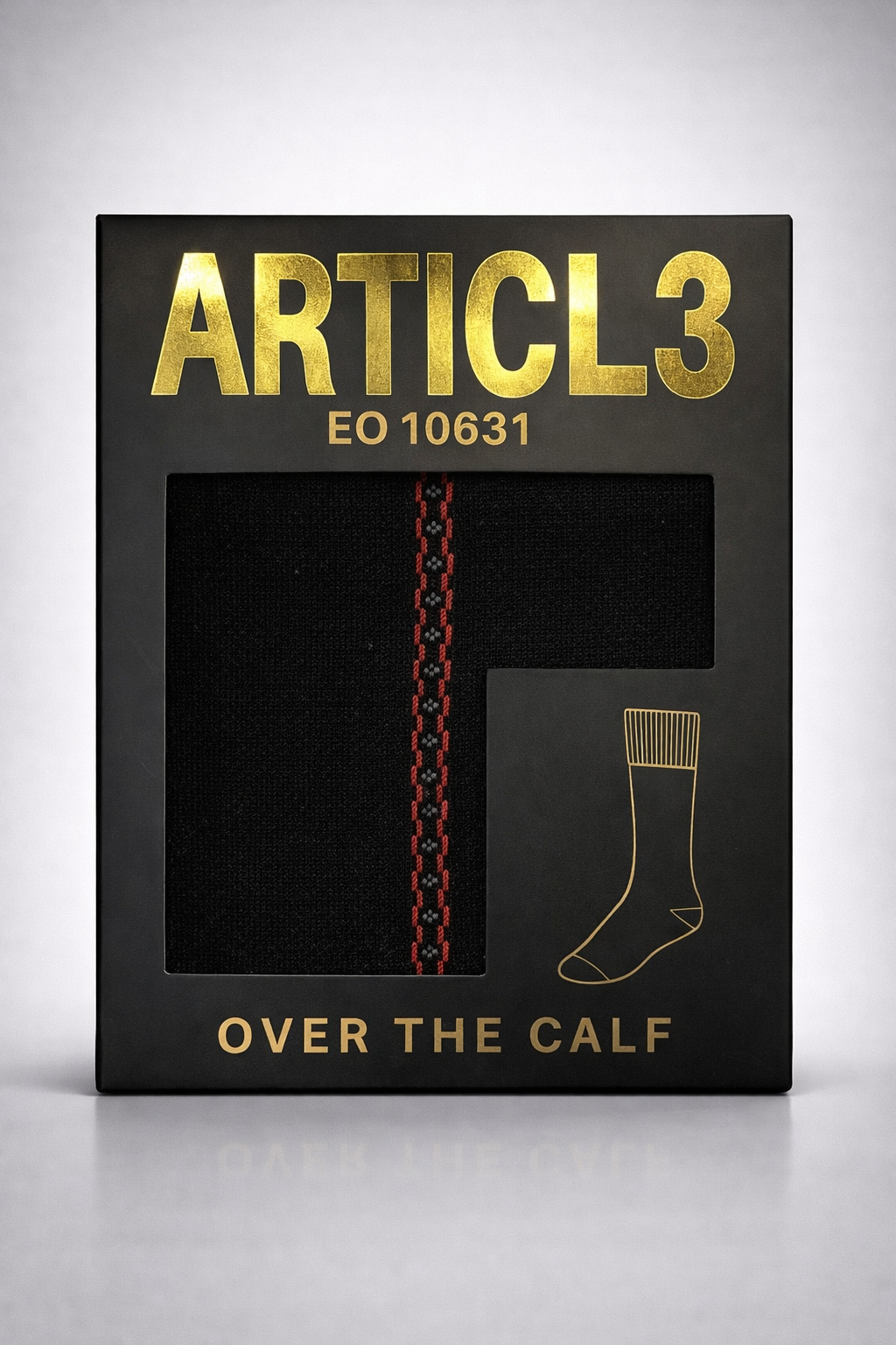 SANDERS EMBROIDERY OTC SOCK