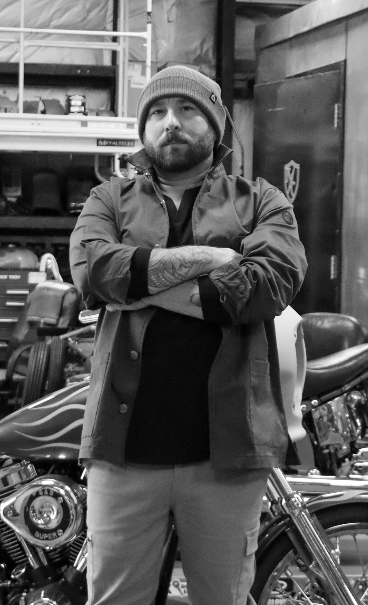 BLK JACQUE JACKET IN  GREEN DIRT