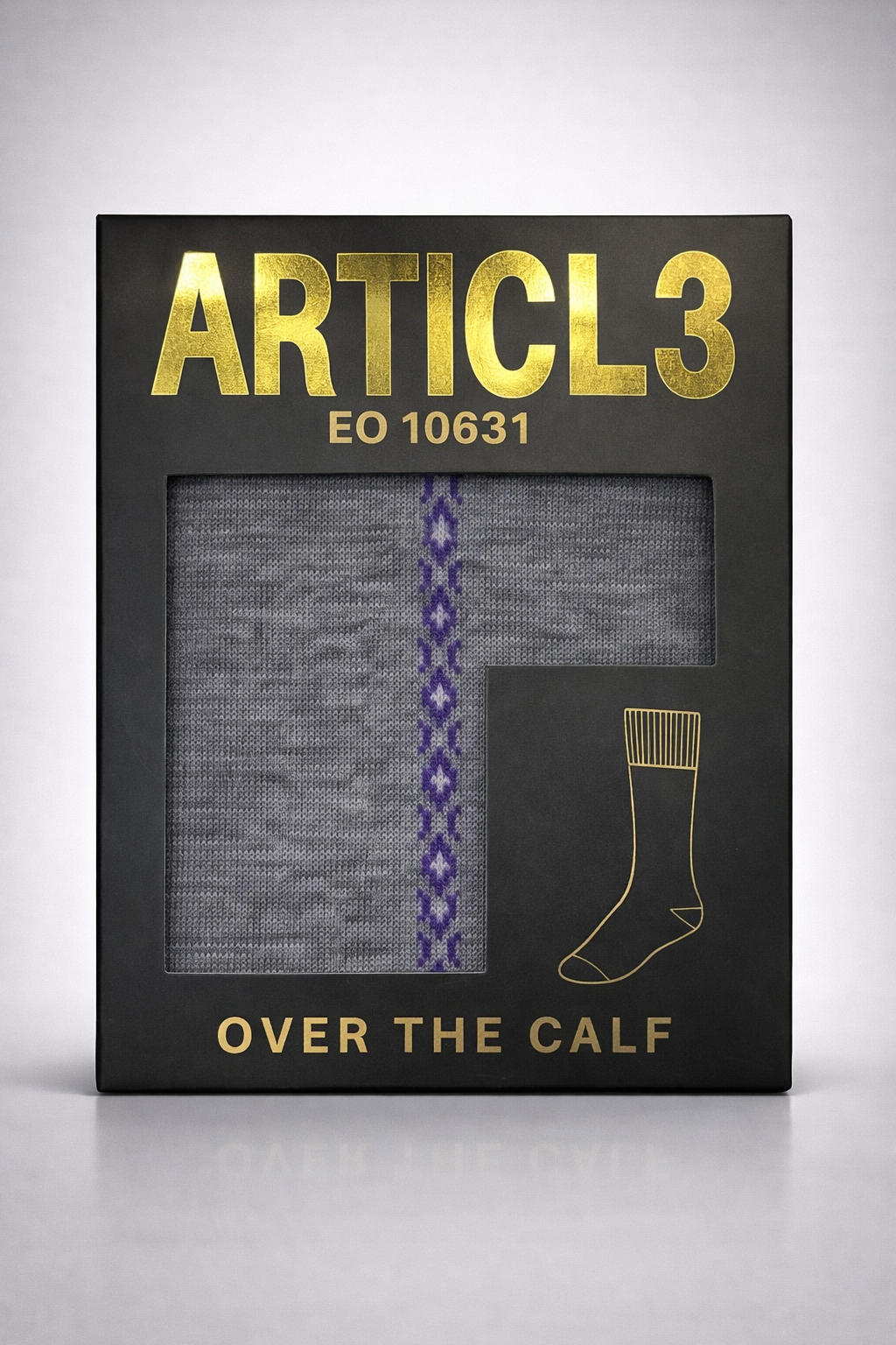 SANDERS EMBROIDERY OTC SOCK
