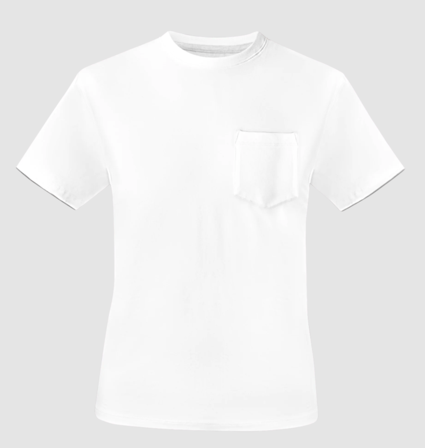 2 for 25 BUX! SHORT SLEEVE POCKET TEE WHITE ADD 2 TO CART, DISCOUNT APPLIED AT CHECKOUT