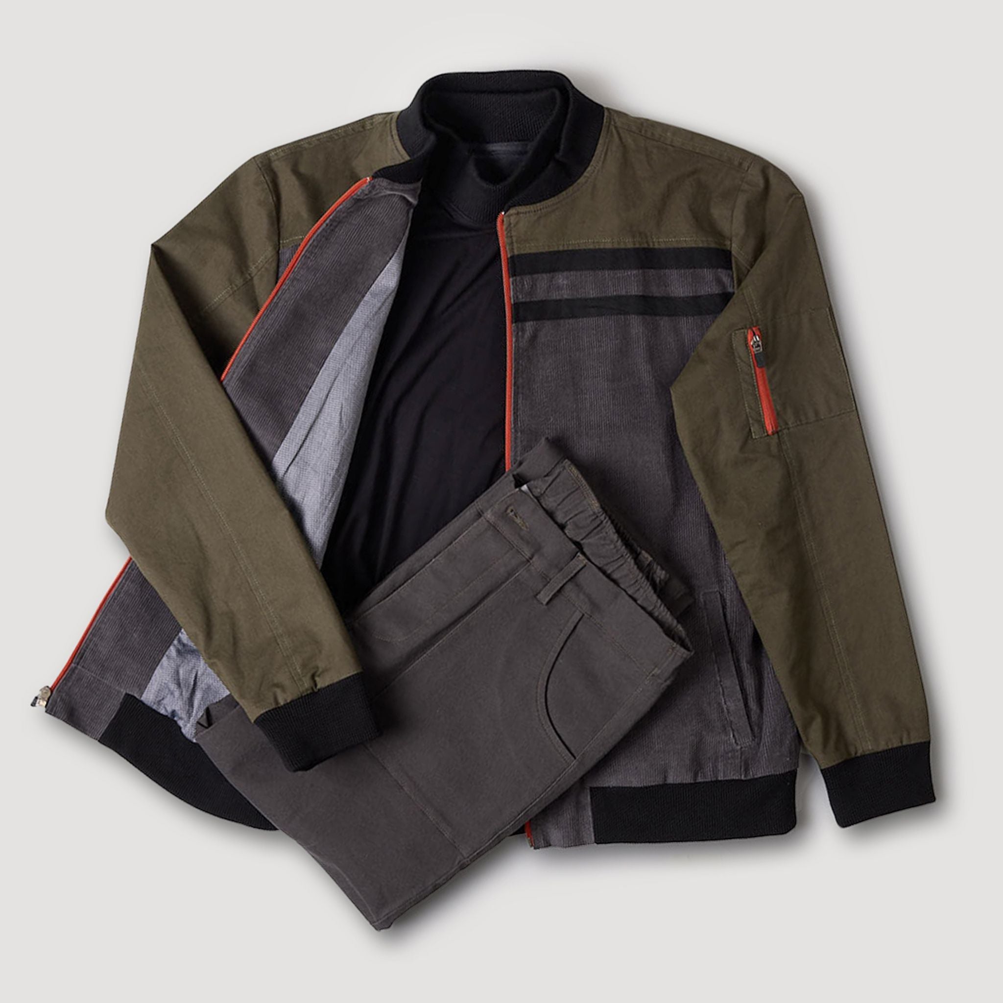 MOCK POLO BLACK