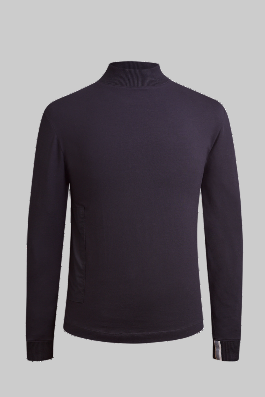 MOCK POLO BLACK