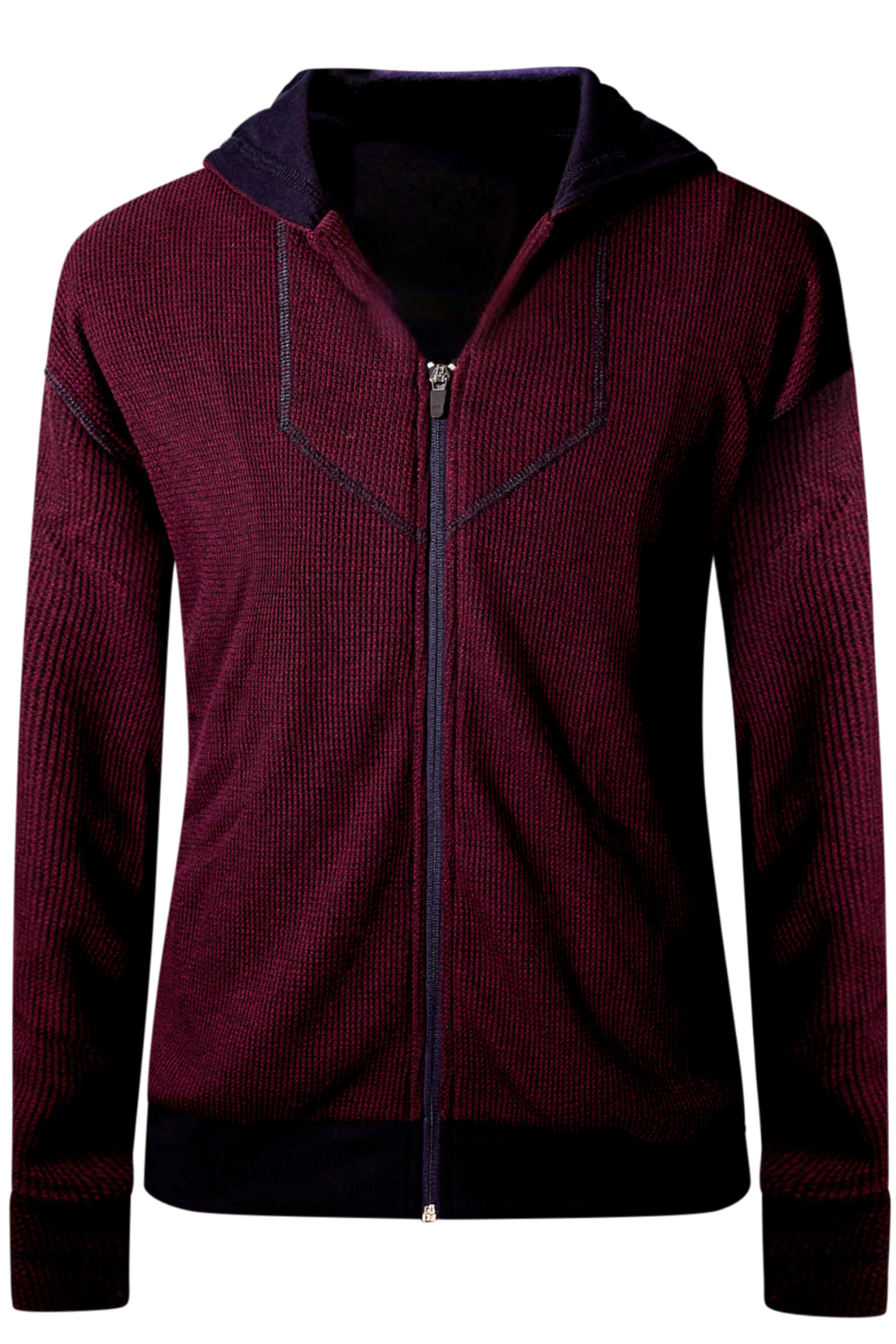 Zip-Up Modern Poncho