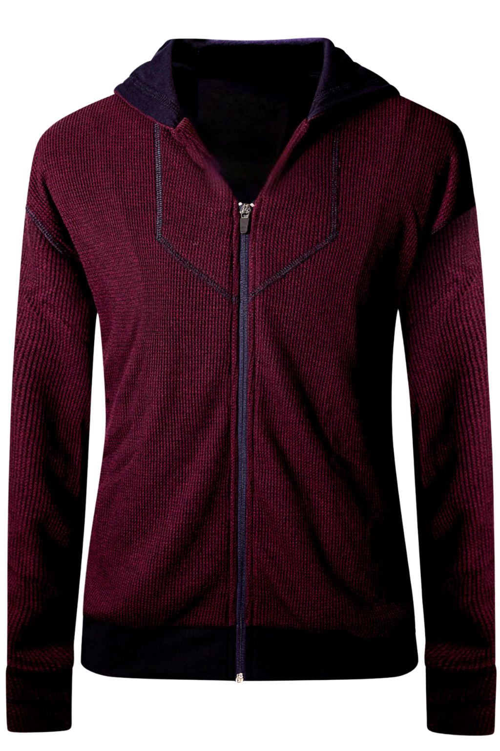 Zip-Up Modern Poncho