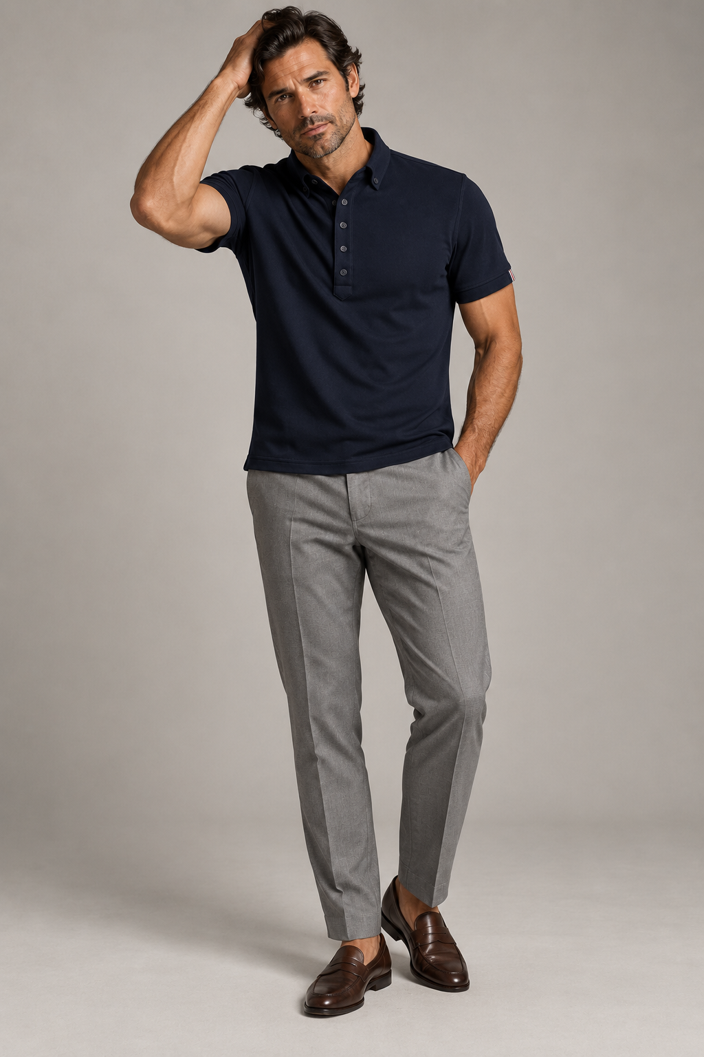 LT. JIM  SHORT SLEEVE POLO