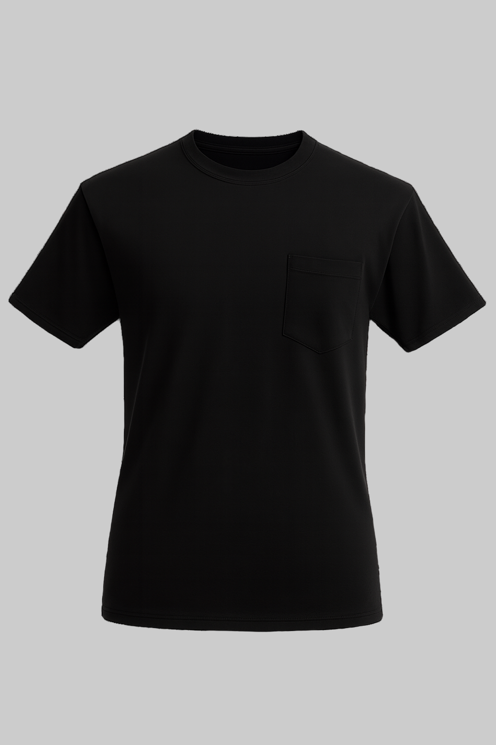 SHORT SLEEVE POCKET TEE BLACK