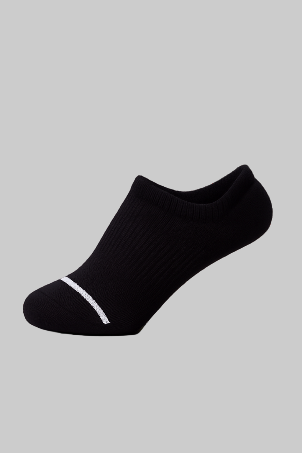 3 PACK GHOST SOCKS ALL BLACK