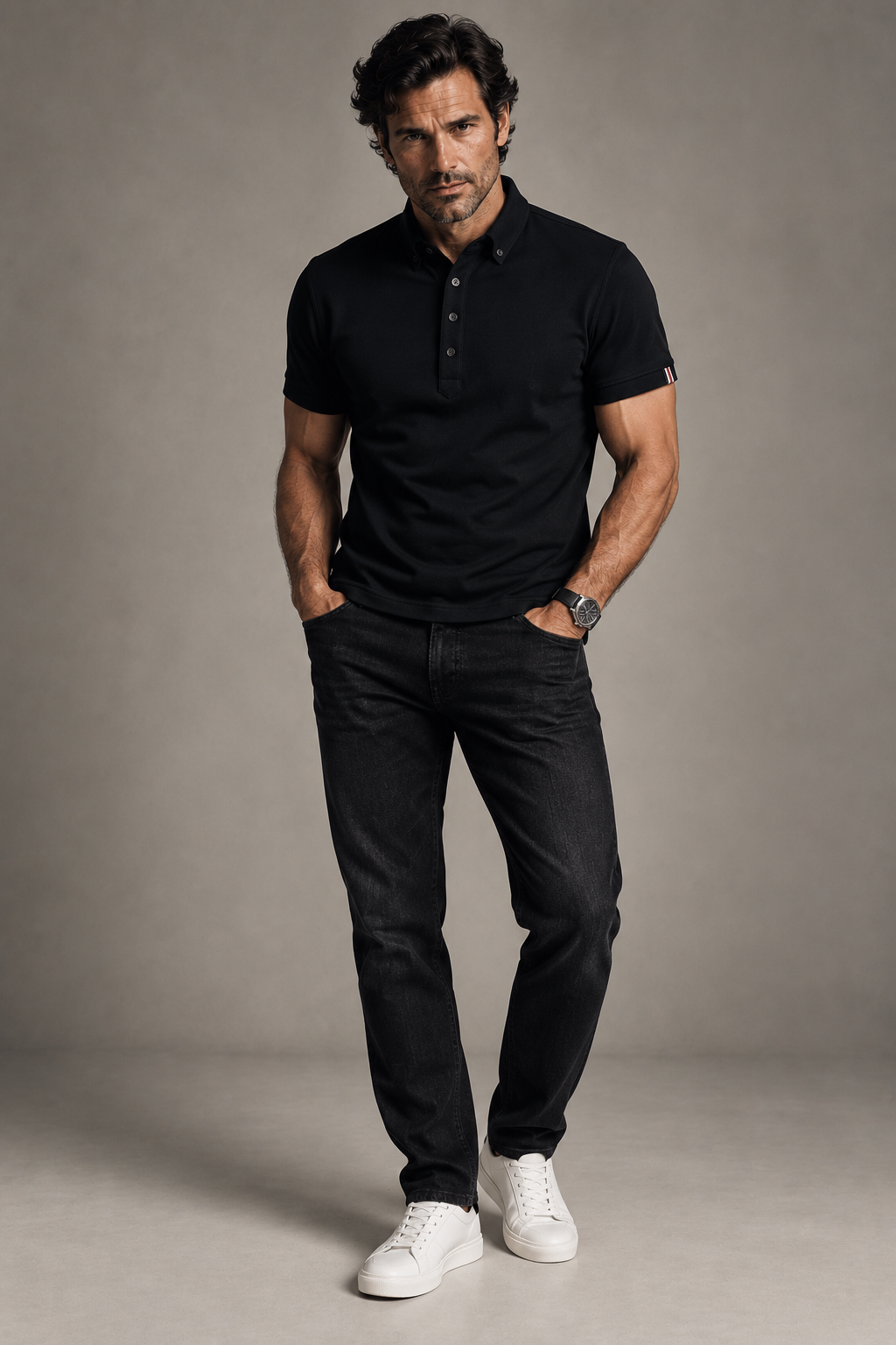 LT. JIM  SHORT SLEEVE POLO