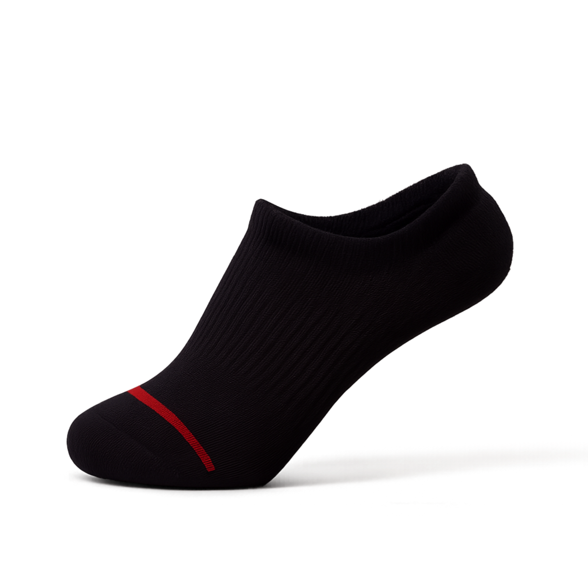 3 PACK GHOST SOCKS ALL BLACK