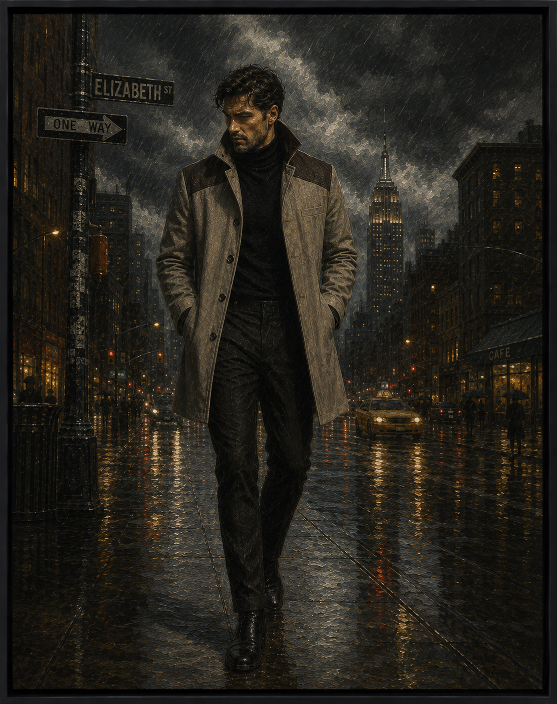 The Waterboy Trench Coat