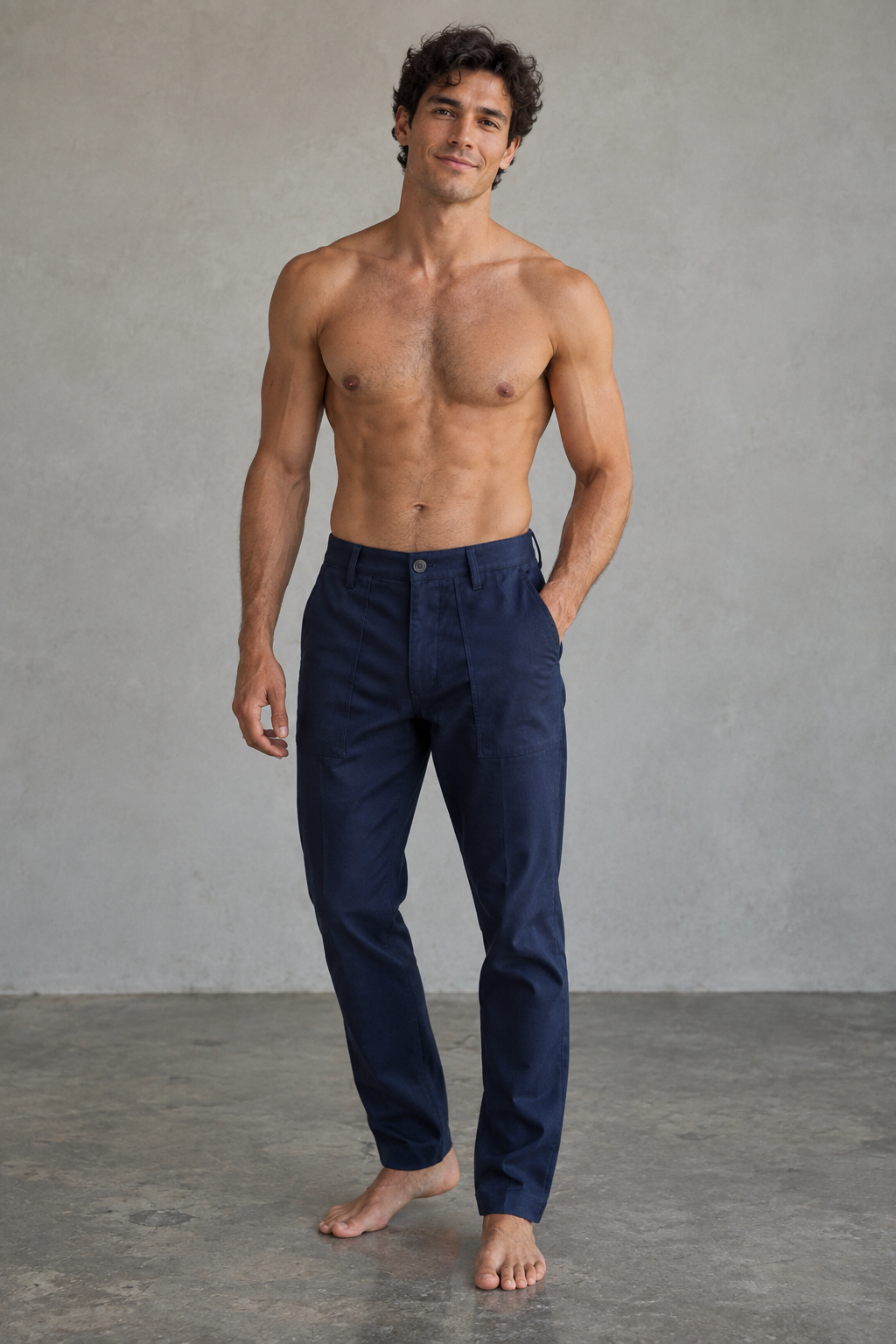 RANCH PANT OCEAN BLUE
