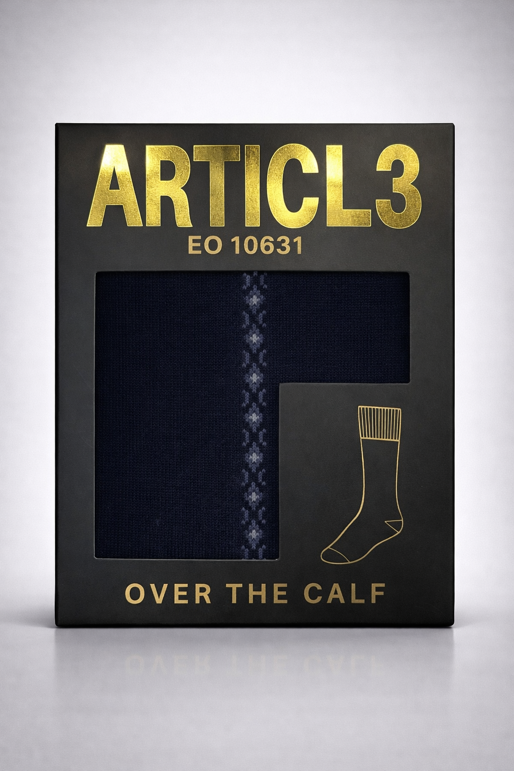 SANDERS EMBROIDERY OTC SOCK
