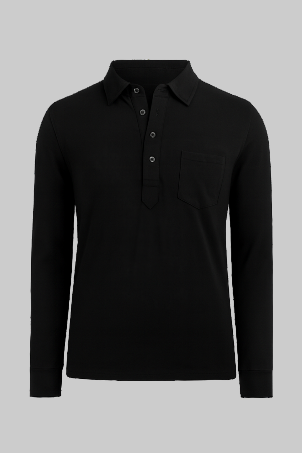 GIKEN LONG SLEEVE POLO