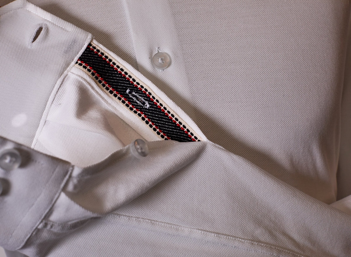 CAPTAIN SHIRT LONG SLV PIQUE COTTON