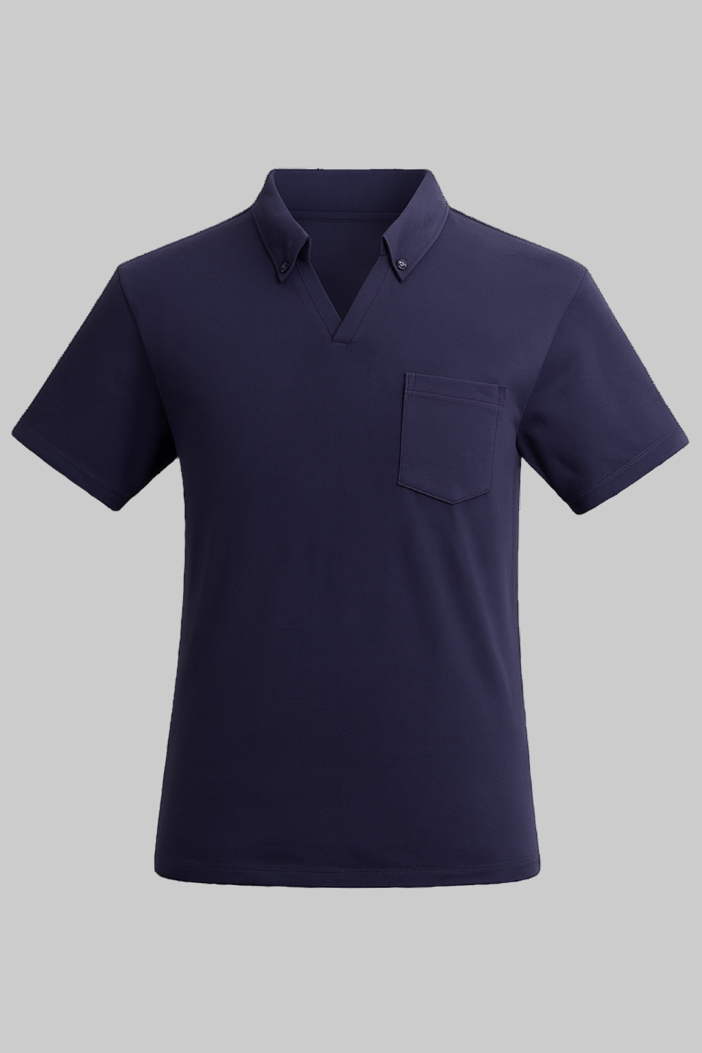 GIKEN SHORT SLEEVE POLO NAVY